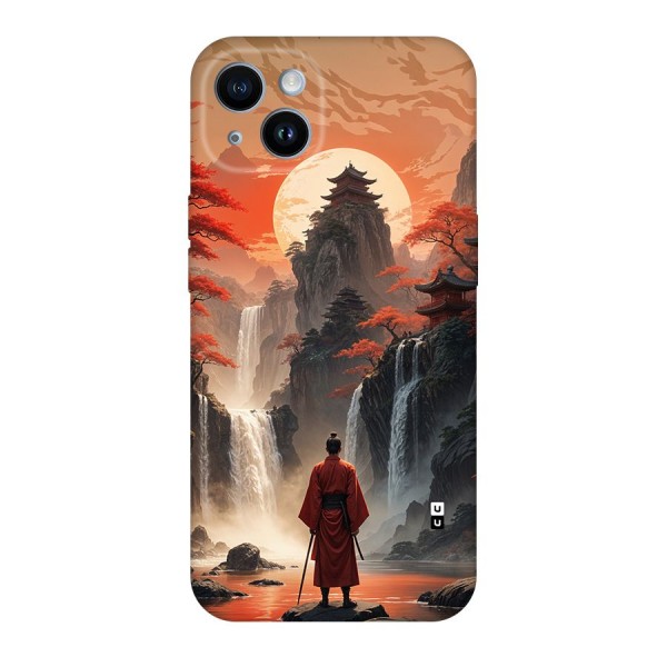 Ancient Waterfall Back Case for iPhone 14